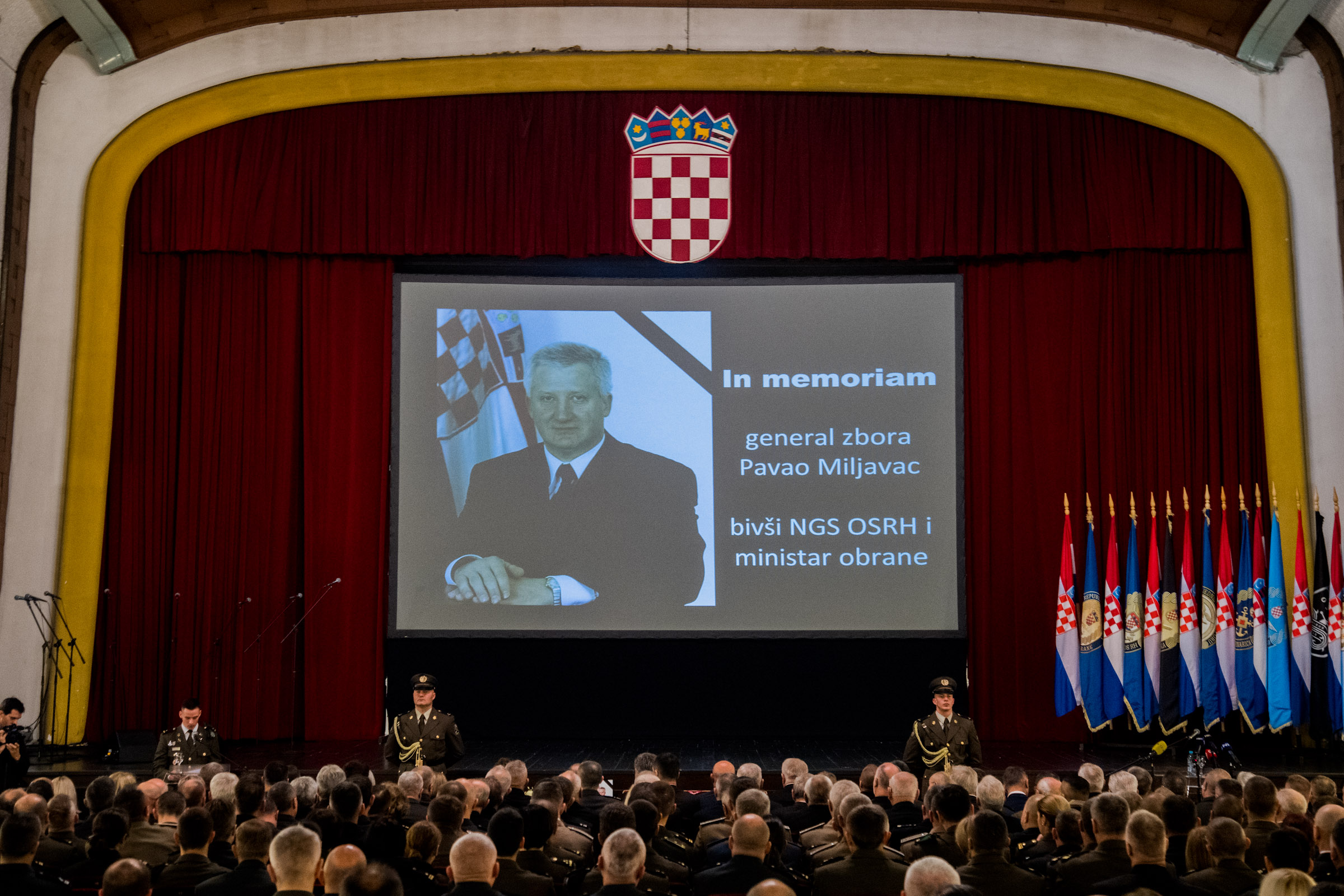 Komemoracija za preminulog Pavla Miljavca u Ministarstvu obrane – govor predsjednika Krešića