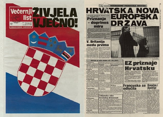 15. siječnja – Dan međunarodnog priznanja Republike Hrvatske i Dan mirne reintegracije hrvatskog Podunavlja